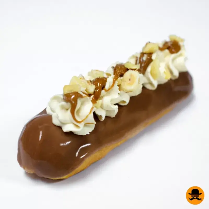 Hazelnut eclairs