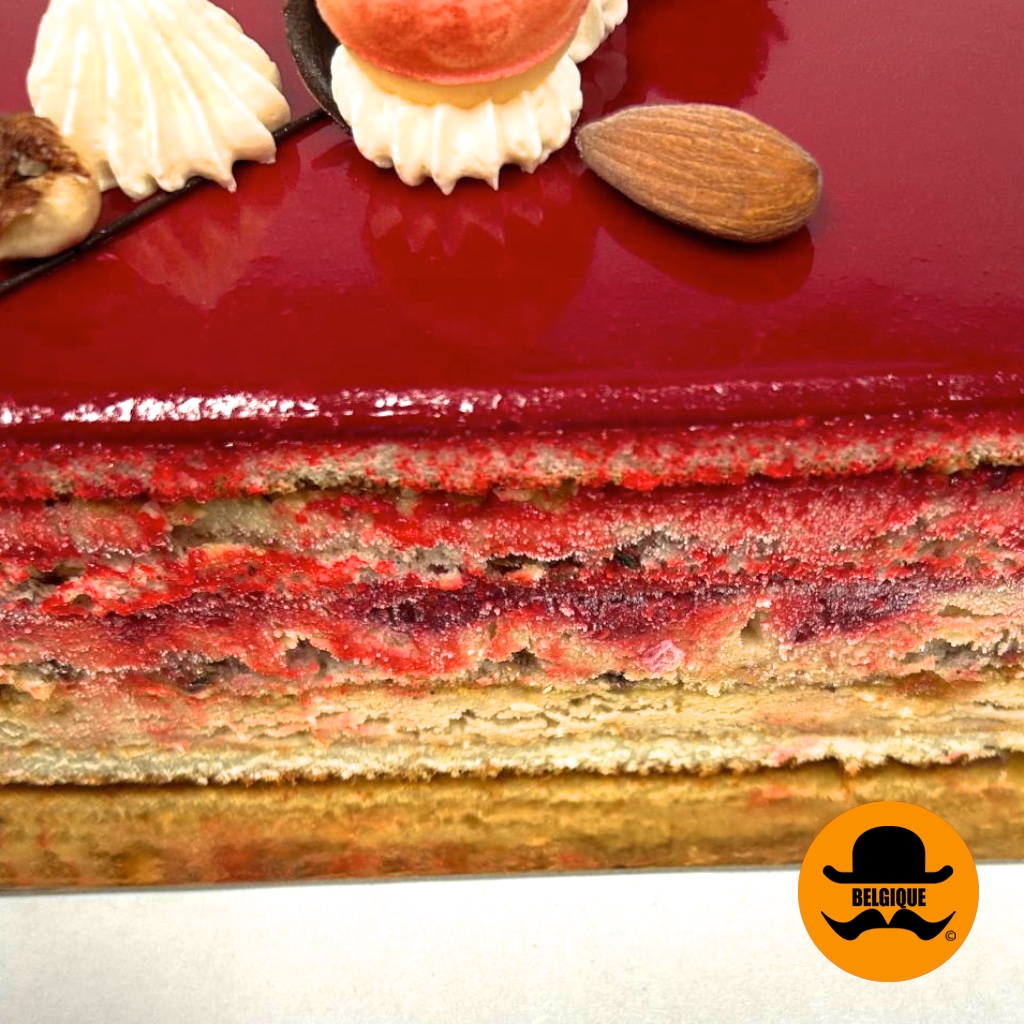 Montélimar Framboise Cake